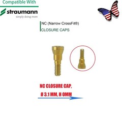 US Healing Abutment Closure Cover Screw Cap N/RC fit Straumann Bone Level BL BLT