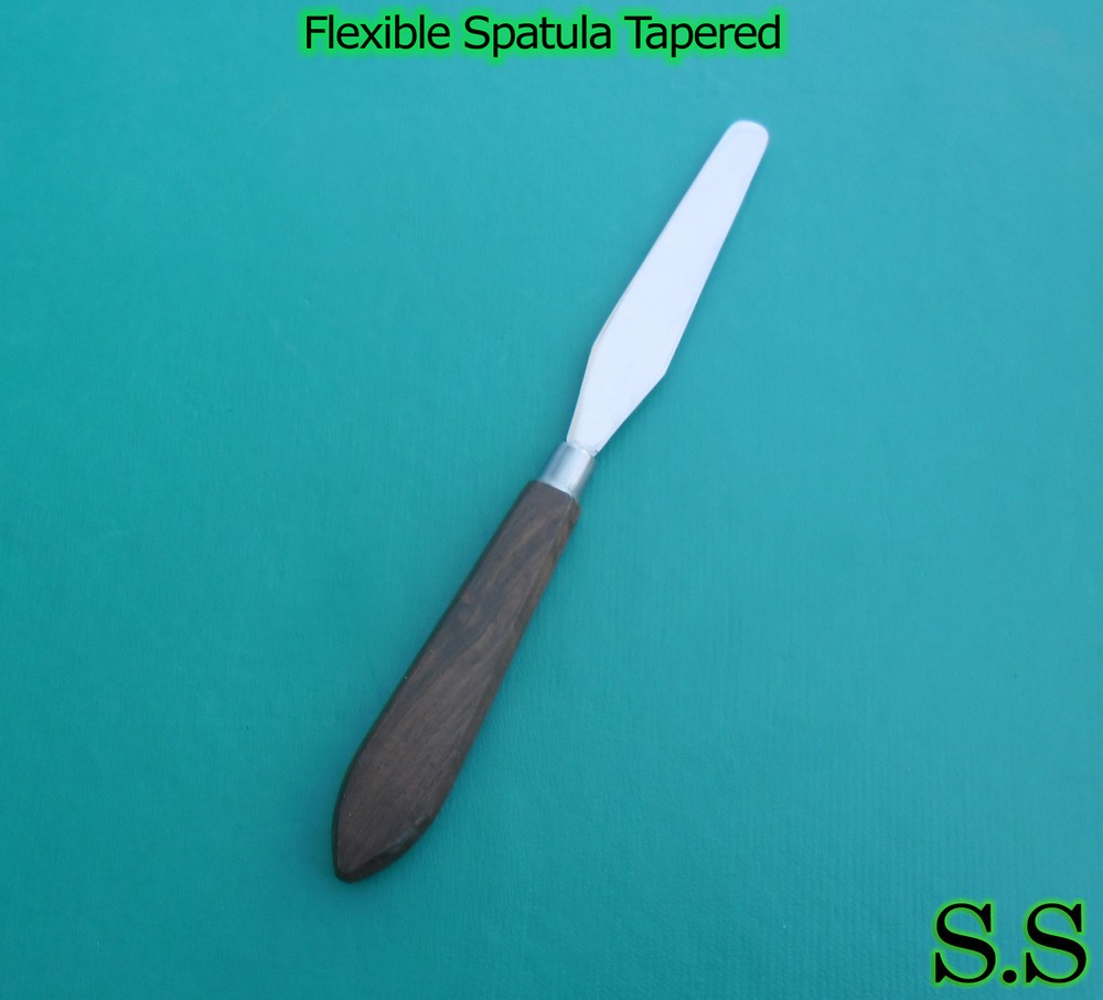 2 PCS Flexible Spatula Tapered 19.5 cm, Dental Supply