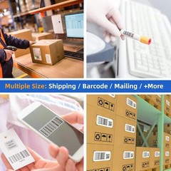 1300 Direct Thermal Labels 2″x1″ Barcode FNSKU UPC FBA for Zebra Rollo – 1 Roll