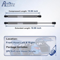 Front Hood Struts Shocks Lift Supports Gas Spring Compatible 55276321AA SG314036