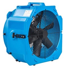 MOUNTO 2-Speed 1/4HP 4000cfm Axial Air Mover Blower Fan Roto-Molded (Red)