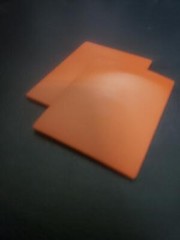 Silicone Rubber Pad 4 x 8 x 1/4 Thick Sheet High Temp Solid Red/ FREE SHIPPING
