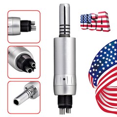 Dental Low Speed Air Motor Turbine Inner Water Spray Handpiece Connector 4 Hole
