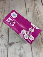 MedPride Powder-Free Nitrile Exam Gloves, small – 100 Count
