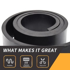 1/2 Inch Thick Neoprene Rubber Strips and Heavy-Duty Solid Rubber Rolls Sheet…