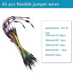 560 Piece Jumper Wire Kit, 14 Lengths Assorted Preformed Breadboard Jumper