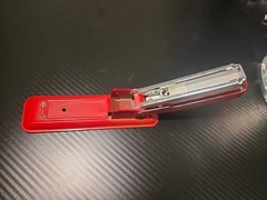 Swingline CUB Vintage Small Red Stapler Works 5″ USA NEW YORK