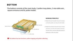 BeeHive Plastic Langstroth Size ,3 layers INSULATED Plastic Beehive (OPEN BOX)
