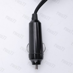 1x New 200W 12V Car Heater Cooling Fan For Windshield Defrosting – Orange/Black