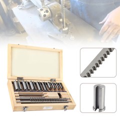 18 * HSS Keyway Broach Set Inch Size Broaches Bushings Shim CNC Metalworking Set
