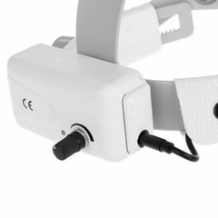 DY-106 3.5X Surgical Loupes Headband & 5W ENT Headlight Headlamp White USA