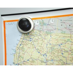 Magnet Source 1.25 in. L X 2.65 in. W Black Ceramic Knob Magnet 25 lb. pull 1 pc