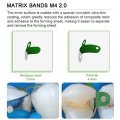 Dental Matrix Bands Ring Sectional Matrice Clamp Fit Garrison Palodent V3 System
