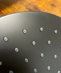 Signature Hardware SHRSB820RGMB Shower Head Matte Black, *READ*