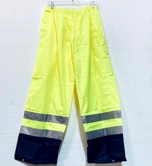 Occunomix LUX-TENR HI VIS Rain Pants Class E Yellow& Black Size 3XL!