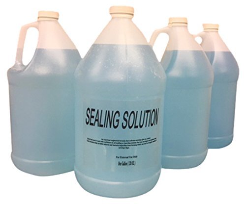 4 Gallons Of Sealing Solution For Pitney Bowes,DM Series, Preferred Postage Blue