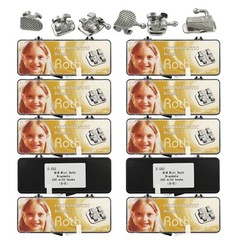 10 Kits Orthodontic Brackets 1st Molar Tubes Dental Braces Roth MBT 022 345 6-6