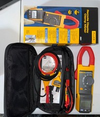 Fluke 381 Remote Display Clamp Meter True RMS iFlex Kit w/ Case & Leads