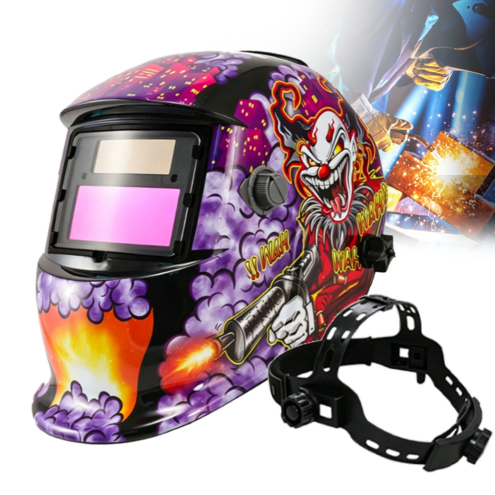 NEW Pro Auto Darkening Welding Helmet Arc Tig mig Grinding Welders Mask Solar