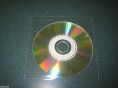 100 RITEK MINI CD-R SILVER SILVER S/S 24X, 22MIN W/BOPP SLEEVE,FREE SHIPPING