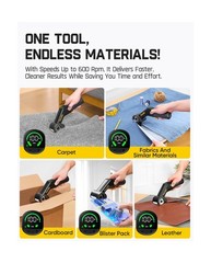 Fanttik C10 Pro BowGuide Electric Cardboard Cutter, Cordless Scissors with LE…
