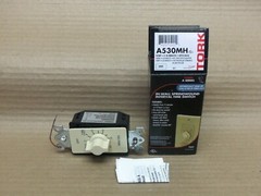 New Tork A530MH Ivory 0-30 min w. Inwall Springwound Time Switch