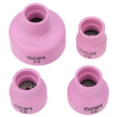 Alumina Torch Gas Lens Kit, Long Service Life Ceramic Welding Cup Set, for We…