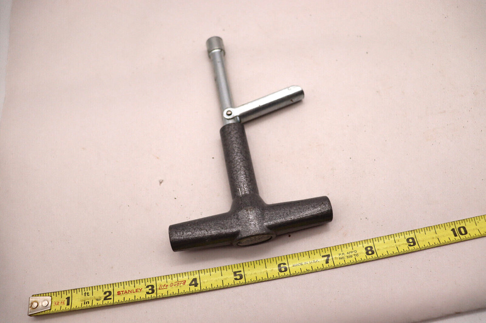 Pasco # 7020 No-Hub Torque Wrench. 60 In Lbs, Grey Handle 5-1/6″
