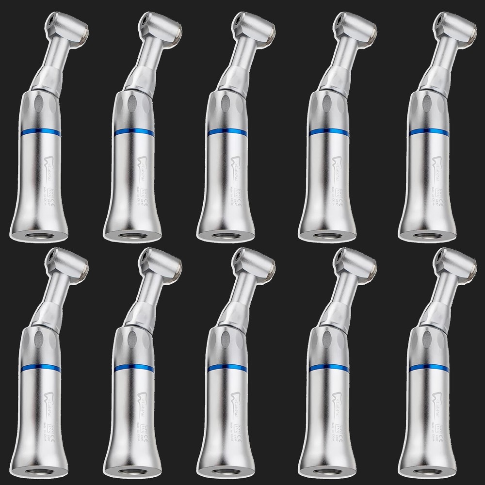 10Pcs Dental Low Speed Contra Angle Handpiece External Water Spray for NSK Style