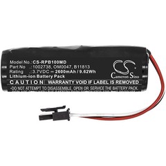 2600mAh Battery for Philips BiliChek Noninvasive Bilirubin,P/N:OM0047,B11813