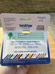 Brother TZE2312PK 12mm Black on White Tape – 2 Pack