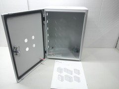 NEW Hoffman nVent CSD16128LG Special Enclosure Light Grey Steel G0627