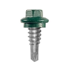 Metal Roofing Stitch Lap Screws #14 x 7/8″ Painted Hex Head EPDM Washer