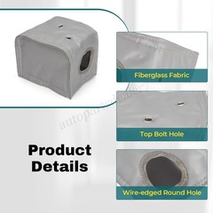 Muffler Blanket For Chinese Mini Excavator Skid Steer Briggs 13.5hp XR2100 420cc