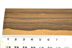 Ziricote Raw Wood Veneer Sheet 3.5 x 31 inches 1/42nd 7633-47