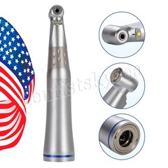 LED Contra Angle Fiber E-generator Low Speed Handpiece Dental DT