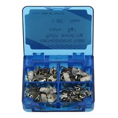 80 Tubos Ortodoncia Buccal Tube 1st Molar Single Tube Roth MBT 022 Bondable Conv