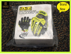 Mechanix Wear Cut Resistant M-PACT D5 High Visibility Work Gloves SMP-C91-010, L