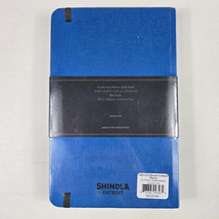 Shinola Runwell Planner 18 Month 2022-2023 Blue Linen Cover Brand New Sealed