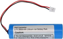 Reliable PH 2mm Rechargeable 2600mAh Lithium-ion Battery for Voice Amplifiers