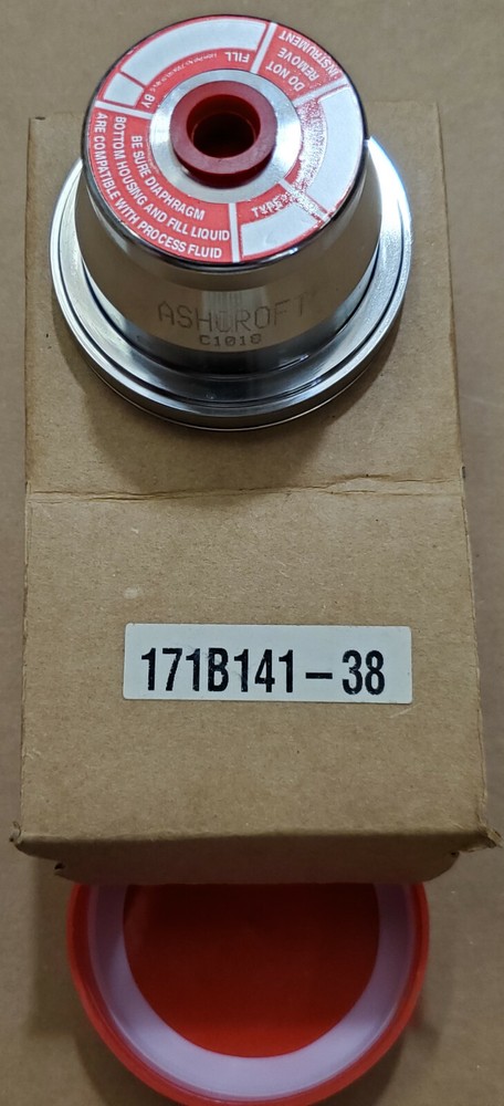 Ashcroft Top Housing 171B141-38 Diaphragm Seal 1/4 WELDED 200 TOP/DIA STST C1018