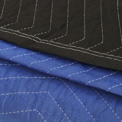 12 Pack Moving Blankets 80″ x 72″(35 lb/dz) Heavy Duty Quilted Pro Shipping Pads