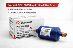 SEK-083S Liquid Line Filter Drier – 3/8″ ODF, High Efficiency HVAC Refrigeration