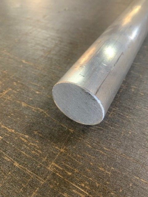 1-1/2″ Diameter Aluminum Rod x 10″ Long, 6061 Aluminum Round Bar