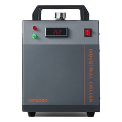 Uimoso Air-cooled Industrial Water Chiller CW-3000 12 L 12 L/min for Laser Tube