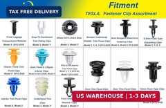 150pcs for Tesla Body Interior and Exterior Retainer Fastener Clip Assortment