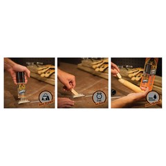 Gorilla Glue Clear Epoxy Syringe Bonds Steel, Aluminum, Wood, Ceramic, Tile, Pls