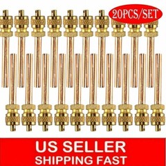 20x Service/Access Valve 1/4″ SAE *1/4″ OD *2.75″ Stem Core AC Refrigeration Kit