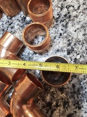 1-1/2″ And 2″ Copper SWEAT SOLDER FITTINGS NIBCO 90 ELBOW COUPLINGS 13…