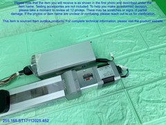 THK ES5-06-0100B-TS-GR/42P-D00-S3 Fail Cable broken as in photos, sn:9134, DHL